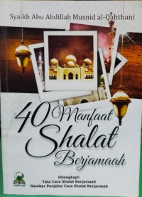 Image of 40 MANFAAT SHALAT BERJAMAAH