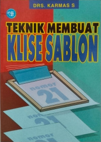 Image of TEKNIK MEMBUAT KLISE SABLON